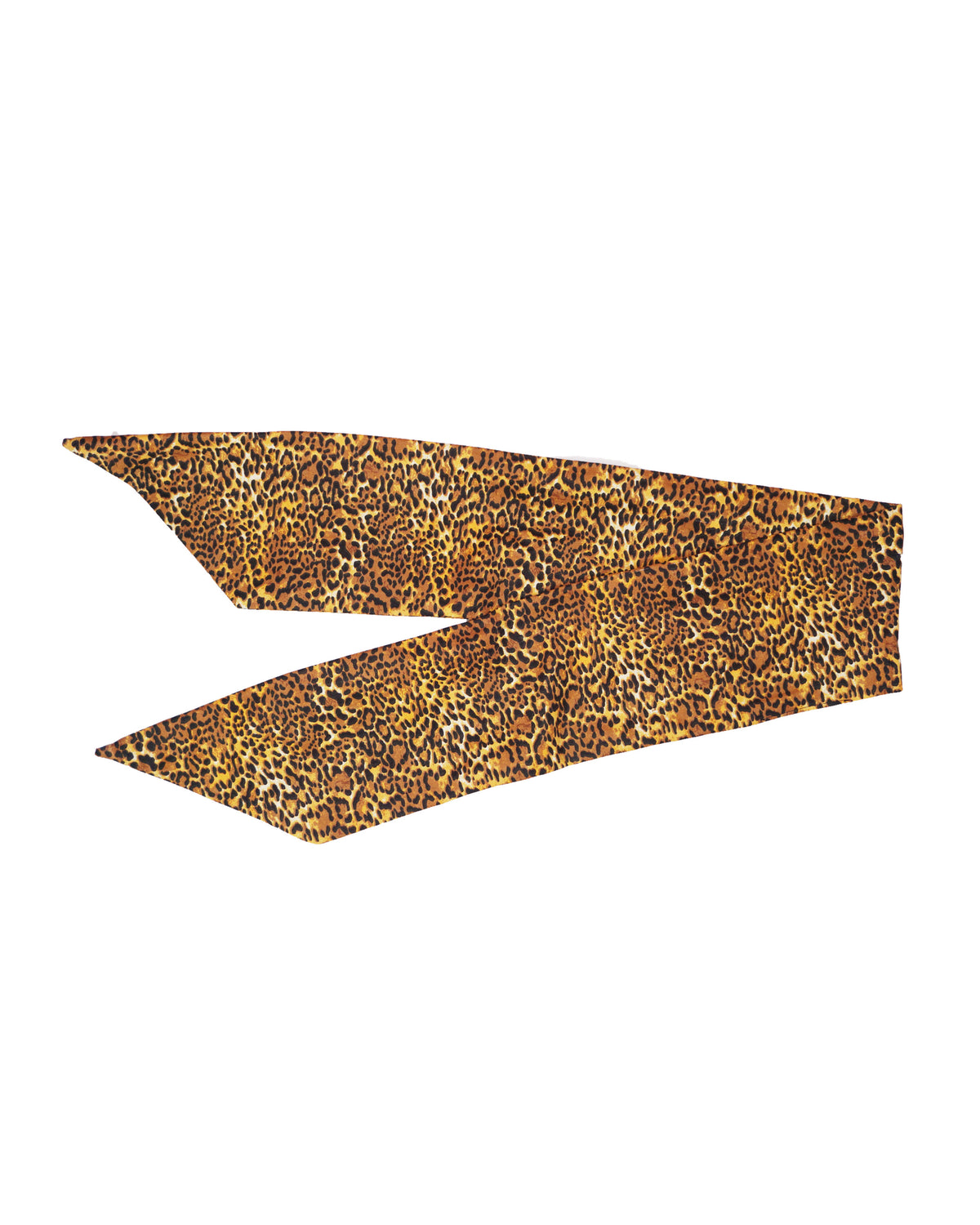 Leopard print wired turban headband by Lillian & Joan